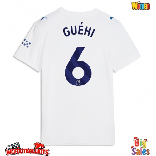 Manchester City Marc Guehi #6 Replica Third Stadium Shirt for Women 2026-27 Short Sleeve